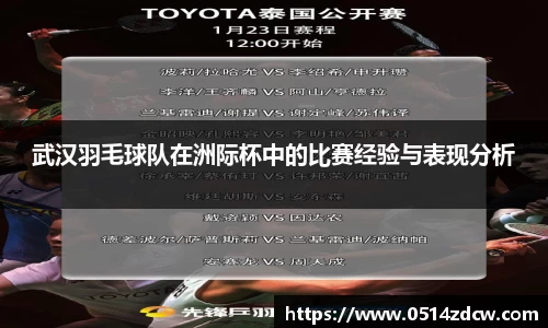 武汉羽毛球队在洲际杯中的比赛经验与表现分析